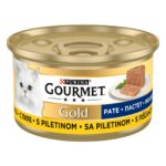 Gourmet Gold Mousse – Мокра храна за котки в зряла възраст, пастет с пилешко, 85 г