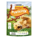 Purina Friskies Funtastix – Лакомство за кучета в зряла възраст с бекон и сирене