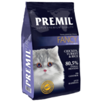 Premil Fancy – Суха храна за котки над 1 година с капризен апетит, с пилешко и патешко месо