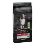 Purina Pro Plan Medium Adult Sensitive Digestion – Суха храна за кучета от средни породи с чувствително храносмилане, с високо съдържание на агнешко 14 кг