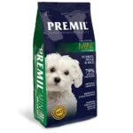 Premil Mini – Суха храна за кучета от дребни породи от всички възрасти, с пуешко, патешко месо, риба тон и ориз