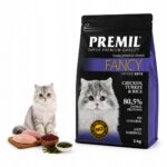 Premil Fancy – Суха храна за котки над 1 година с капризен апетит, с пилешко и патешко месо - Image 2