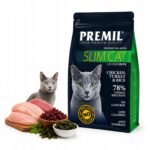 Premil Slim Cat – Суха храна за кастрирани котки и котки с наднормено тегло, с пилешко и пуешко месо - Image 2