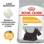 Royal Canin Mini Dermacomfort – Суха храна за дребни кучета с чувствителна кожа, над 10 месеца
