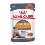Royal Canin Hair & Skin Care – Мокра храна за котки за здрава кожа и блестяща козина, в зряла възраст, хапки в сос