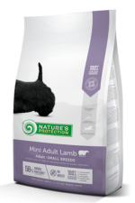 Nature's Protection Mini Adult Lamb – Суха храна за кучета над 1 година от дребни и мини породи с агнешко