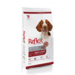 Reflex High Energy Beef – Суха храна за активни кучета над 1 година, с говеждо месо, 15 кг