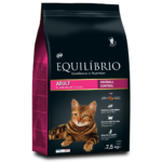Equilibrio Adult Cat Hairball – Суха храна за котки над 1 година , за контрол на космените топки