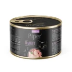 Piper Animals Sterilised Cat 185 г – мокра храна със заешко за кастрирани котки