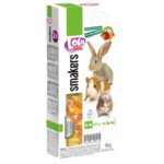 LOLO Pets Smakers 90 гр (2 бр.) – крекери с плодове за гризачи и декоративни зайчета