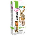 LOLO Pets Smakers 90 гр (2 бр.) – крекери със зеленчуци за гризачи и декоративни зайчета