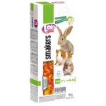 LOLO Pets Smakers 90 гр (2 бр.) – крекери с пуканки за гризачи и декоративни зайчета