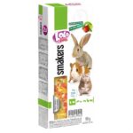LOLO Pets Smakers 90 гр (2 бр.) – крекери с ябълка за гризачи и декоративни зайчета