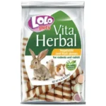 Lolo Pets Vita Herbal – микс пурички за гризачи и зайци, 200 гр
