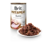 Brit Paté & Meat Rabbit – Пълноценна мокра храна за кучета със заек, пастет с парчета месо - Image 2