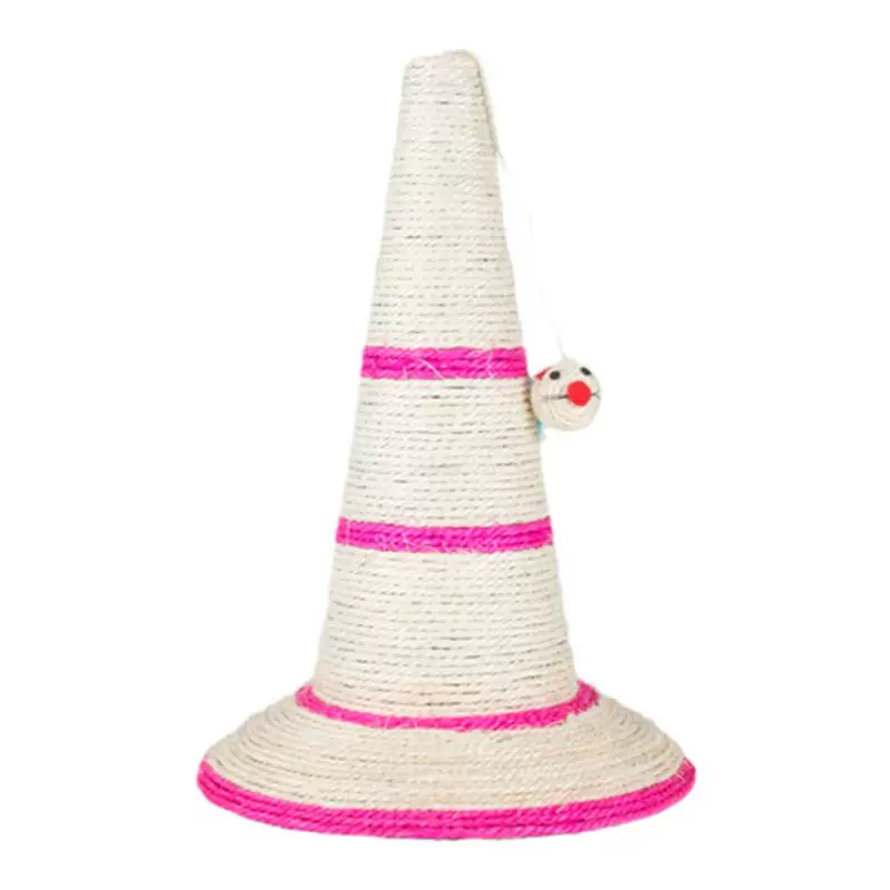 O1CN01CaE3VF1KShSkrt3sZ_!!6000000001163-0-yinhe MINA PET конусовидна драскалка за котки от сизал с играчка, 47 × 32 см - Image 1