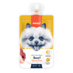 Wanpy Tasty Dog 90 г – месна паста с говеждо, морков и грах за кучета