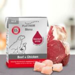 PLATINUM Menu Adult Beef + Chicken 185 гр – мокра храна с 83% прясно пилешко и телешко месо за кучета
