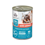 Frendi Cat with Salmon 400 гр – мокра храна със сьомга, хапки в сос за котки