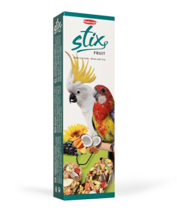 pp00208 Padovan Stix Fruit 150 гр (2 бр.) – плодови крекери за големи папагали - Image 1