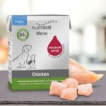 PLATINUM Menu Puppy Chicken 185 г – мокра храна с 84% пилешко месо за подрастващи кучета