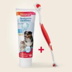 Beaphar Toothbrush & Toothpaste Kit дентален комплект за кучета и котки – четка и паста за зъби, 100 гр - Image 2